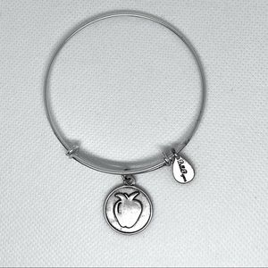 Bella Ryan, Silver Apple Bangle Charm Bracelet